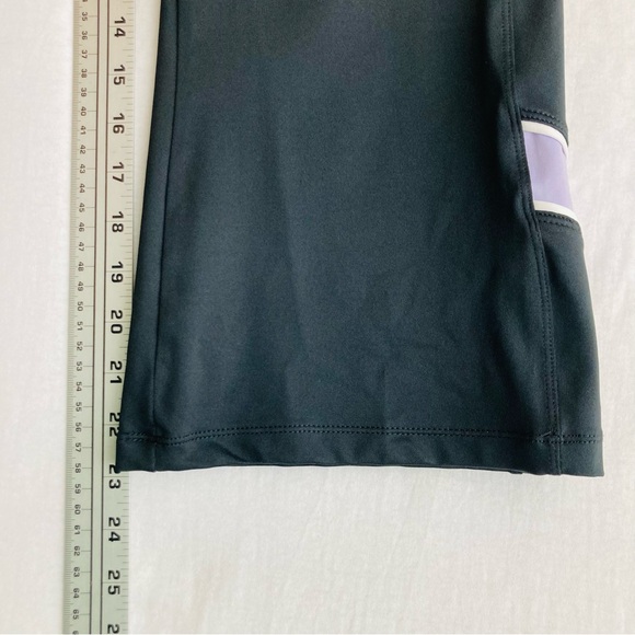 Champion Women's purple/black long sleeve top and cropped workout pant set, Sz M - Picture 13 of 16